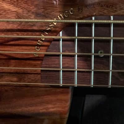 Rick Turner RB5 Fretted 2015 Gloss Renaissance Bass image 14