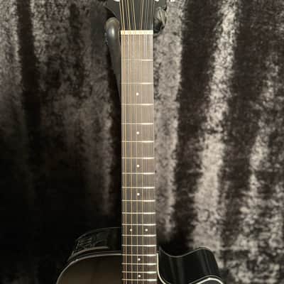 Takamine GD30CE-12 12-String Gloss Black image 6