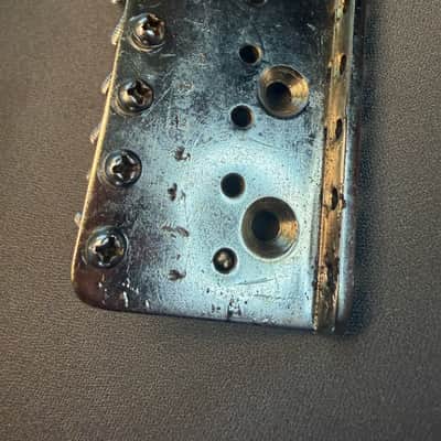 Fender Vintage Stratocaster Tremolo Bridge Plate w/ Screws and Springs 60’s image 12