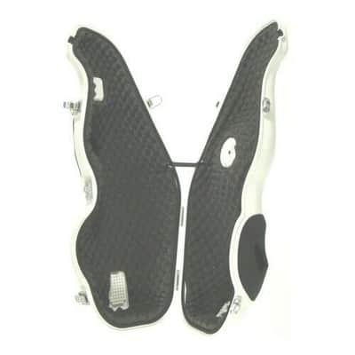 White Electronic Alto Saxophone Mute Silencer Sax Partner for sax players indoor image 4