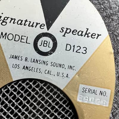 JBL D123 12" grey frame, 8ohm speaker image 3