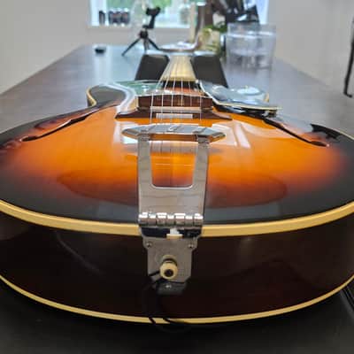1967 Gibson L-4C Sunburst RARE L4 Archtop Hollowbody Carved Top ES-175 American Vintage 60s 1960's Kalamazoo USA Custom Order Pre CES L4CES image 10