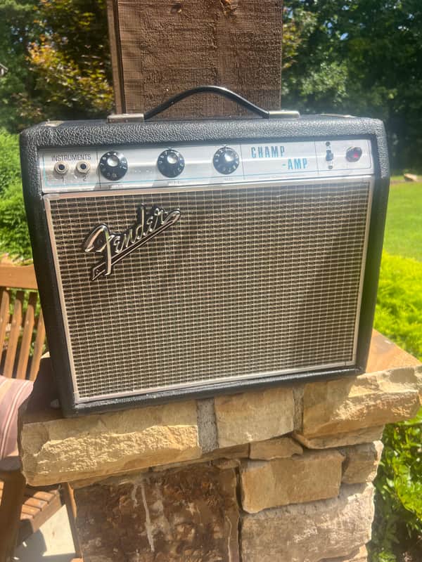 Fender Champ 1968 - Chrome image 1