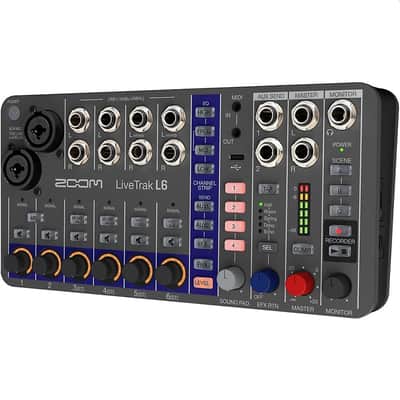 ZOOM LIVETRAK L6 Live & Podcast Digital Mixer / Recorder image 6