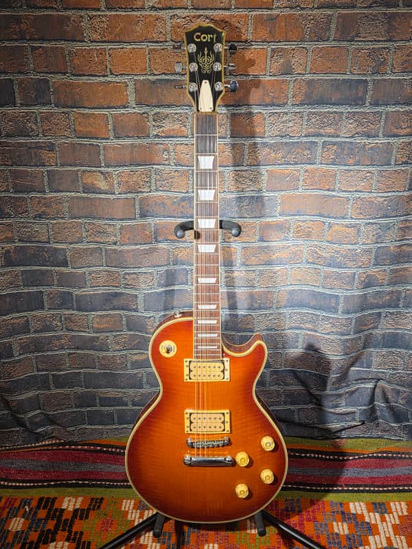 Cort LP-Style Electric Guitar Cherry Sunburst image 1