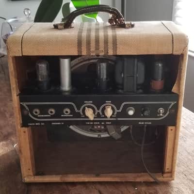 COLLECTORS! Supro 1666 Airliner (Valco Chicago 51) Guitar amp 1955 USA image 4