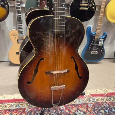 Gibson L-50 (30-40s) F-Hole Sunburst - Fair image 9