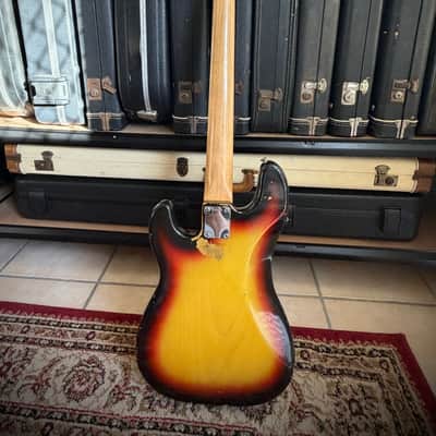 1963 Fender Precision Bass with Rosewood Fretboard - Sunburst Finish image 10