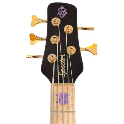 Spector USA Custom NS-5XL X Series 5-String Bass Guitar - Purple Haze Gloss - New image 7