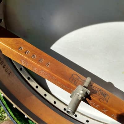 Vintage 1923 Vega Style X No. 9 Tenor Banjo w/ Original Hardshell Case - a Century Old - WOW! image 17