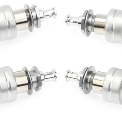 Gotoh UPT Planetary Ukulele Tuners - Satin Chrome / White Buttons image 1