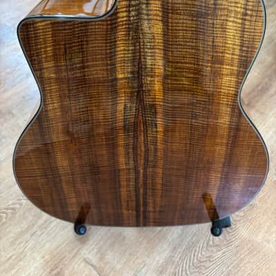 Dell Arte Grand Bouche, John Kinnard Solid Flame Koa With BigTone Pickup image 5