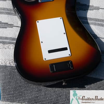 Late 90's Fender ST-Champ Mini Stratocaster MIJ with Built In Speaker - Pro Set Up w Perfect Frets/Action/Intonation! image 5