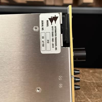 API 312 500 Series Preamp 50th Anniversary Limited Edition image 8