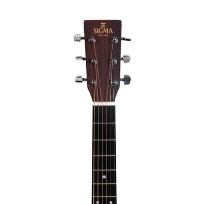 Sigma SDM-STE Dreadnought - Micarta Fingerboard, Natural image 2