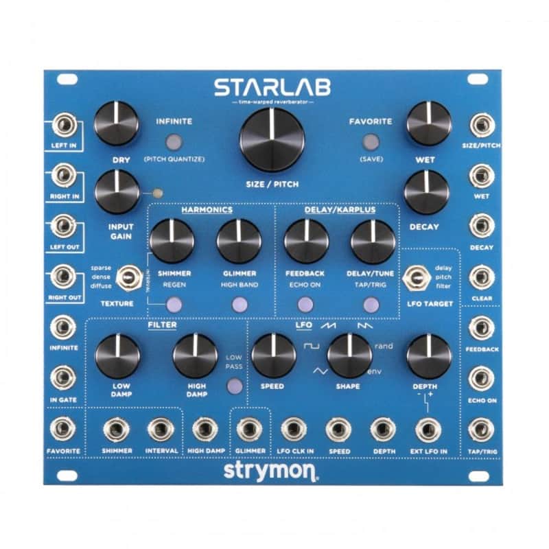 Strymon StarLab Eurorack Time-warped Reverberator Module image 1
