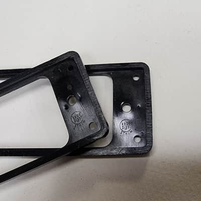 1960s Hagstrom Bass Pickup Rings - Black image 3