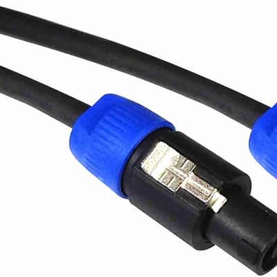 1/4 inch to SPEAK-ON 2 Conductor, 12 awg Pro Audio Speaker Cable - 20 feet image 3