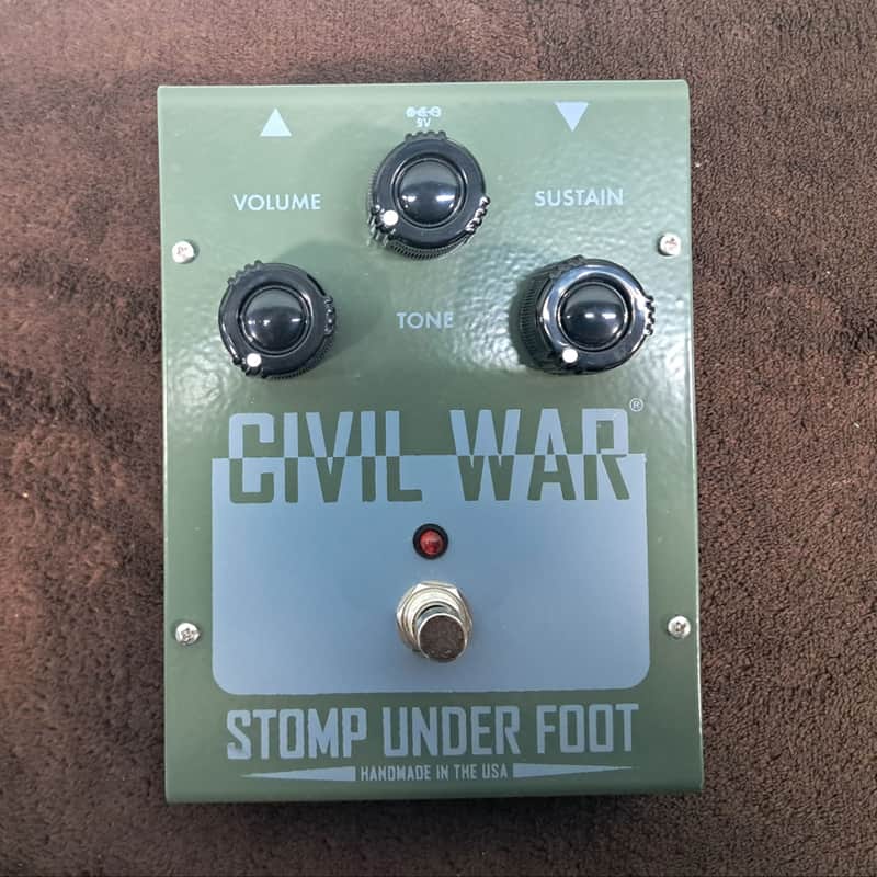 Stomp Under Foot Civil War Fuzz w/Box Pedal USED image 1