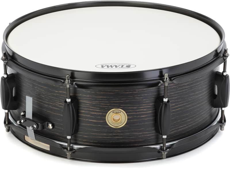 Tama Woodworks Snare Drum - 5.5 x 14-inch - Black Oak Wrap image 1