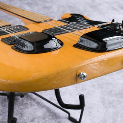 Shergold 124 1978 - Natural; 12 + 4 twin neck image 23