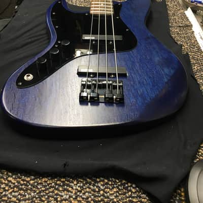 T.Davis Customs Muchaman J Bass 2017 Trans Blue image 13