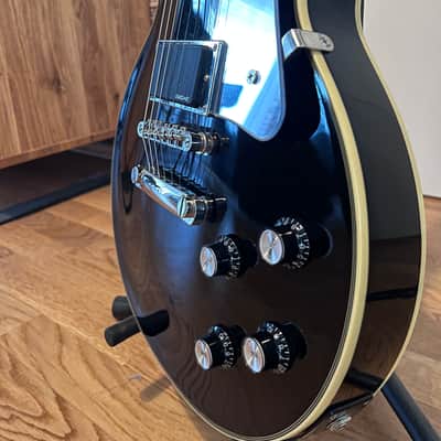 Epiphone Les Paul Custom Chrome Limited Edition – 2009 – EMG HZ – Ebony image 2