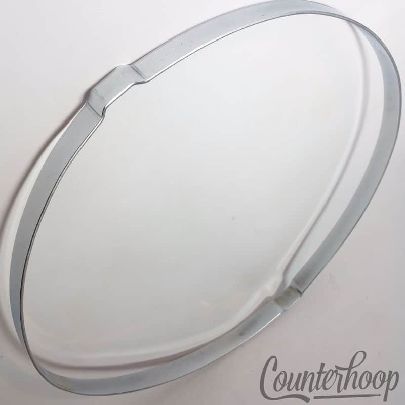 *Gretsch 14" Straight Stick-Chopper Chrome Snare Drum Resonant Rim/Hoop RB USA* image 1