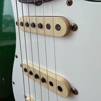 2026 Fender Custom Shop Stratocaster Pro W25 Relic - Candy Apple Green image 3