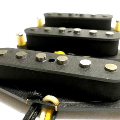Q pickups Custom Stratocaster SET JM Silver Strat John Guitar Mayer Vintage 635 Hand Wound Sky A5 image 4