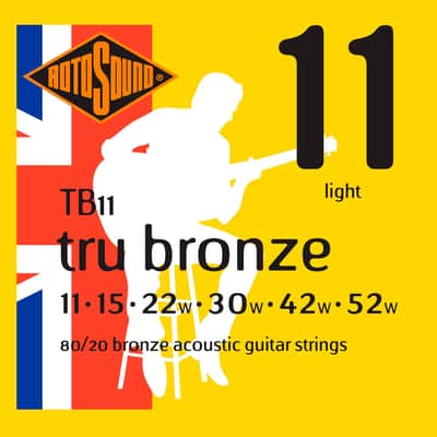 TB11 Tru Bronze 80/20 Light 11/52 Rotosound image 2