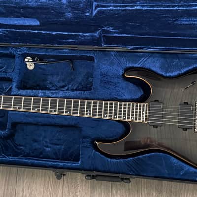 Schecter Banshee-6 FR Active 2013 - 2015 - Trans Black Burst image 1