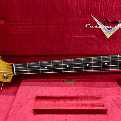 Fender Precision Bass, Journeyman Relic New Custom Shop 1959 - Aged Dakota Red image 11