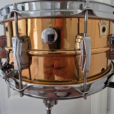 RARE ! Ludwig Bronze 75th Anniversary/ Detailed Video attached - Bronze image 22