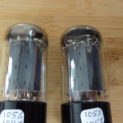 Very rare 1969 "A" NOS MULLARD Blackburn GZ34 5AR4 f32 Matched pair SAME CODE ! PERFECT balance, super strong image 6