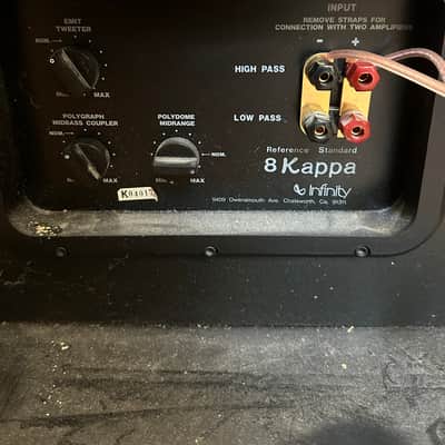 Infinity Kappa 8 Speakers (Pair) 1987-1989 image 5