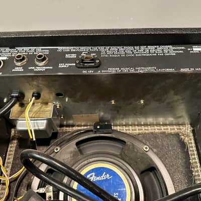 Fender Sidekick 10 1 X 6” Practice Amp 1986 - Black Tolex image 7