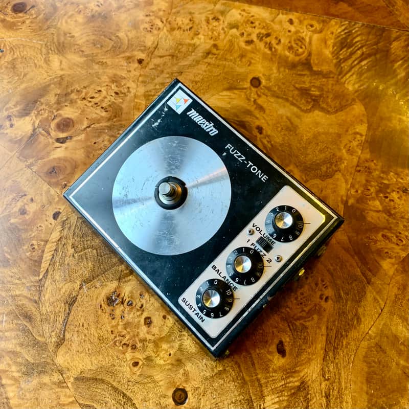 Maestro FZ-1s fuzz tone sustainer c 1969 original vintage Gibson USA image 1