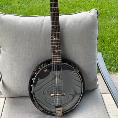 Dean Backwoods 6 Acoustic-Electric 6-String Banjo 2010s - Black Gloss image 1