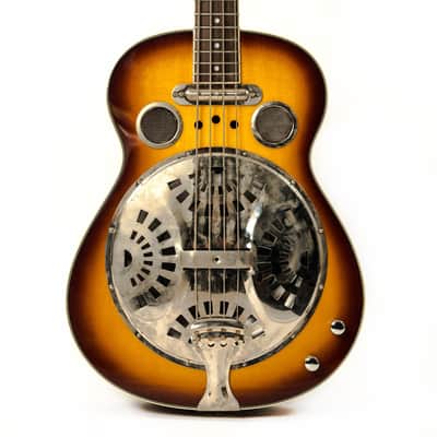 Regal Dobro Bass 1977 Sunburst owned by Billy Corgan image 1