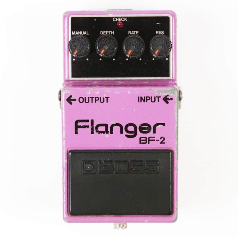 BOSS BF-2 Flanger 日本製 MN3207 ヴィンテージ RARE* 1980 Vintage Made In Japan Boss BF-2 Flanger Earliest 1st