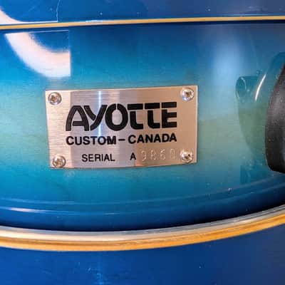 Ayotte 90's Multi-Ply 12" Custom Wood Hoop Snare MINT! Ray Era image 14