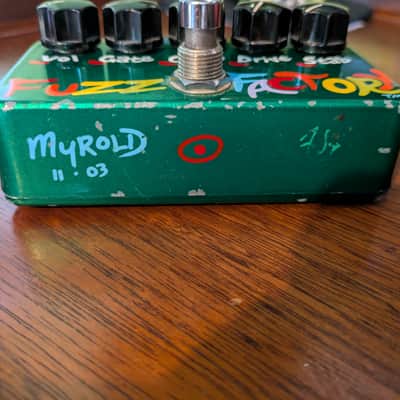 Zvex Fuzz Factory 2003 Myrold painted image 2
