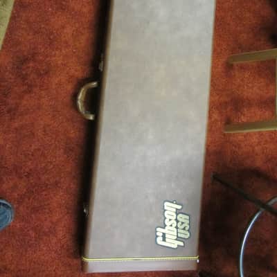 Gibson Thunderbird Case Brown with Pink Plush / Shroud image 8