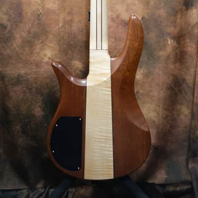 Fodera Monarch 4 Deluxe Custom Walnut image 2