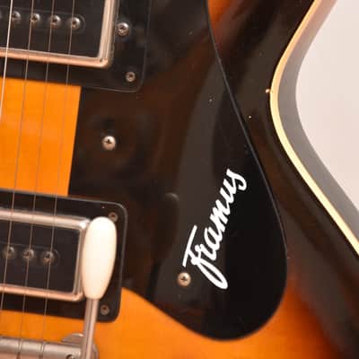 Framus Atlantik 6 – 1973 German Vintage Semi-hollow Archtop Guitar / Caravelle Sorento image 4