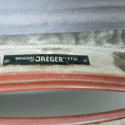 Vintage Original JAEGER Etui 4/4 Violin Case image 2
