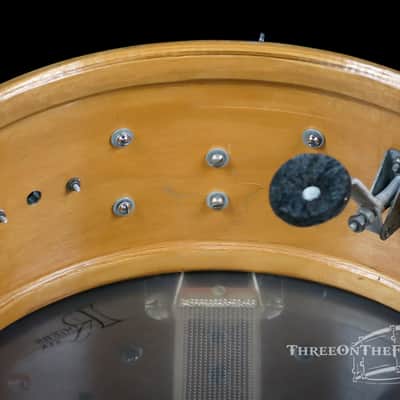 1967 Rogers Dynasonic Snare Drum White Marine Pearl : 6.5 x 14 image 18