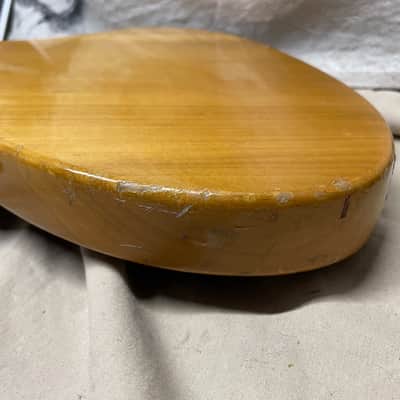 Guild USA SB-602 SB602 Pilot Bass 4-String with Case 1987 Natural image 21