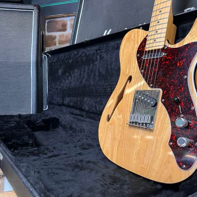 Fender Thinline Telecaster Natural 2001 Semi-Hollow Electric Guitar image 14